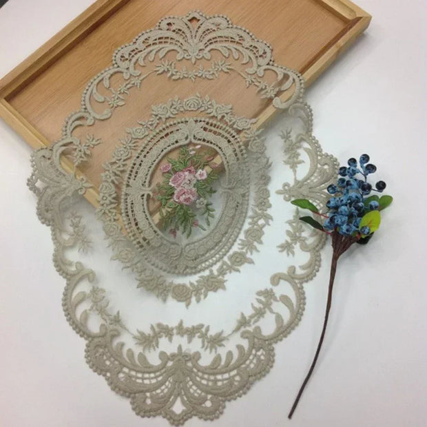 1PC Dinning Table Cover Embroidered