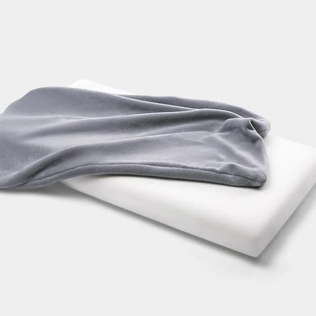 Low pillow cervical spine protection sleep aid