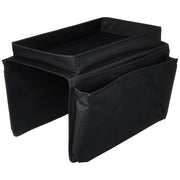1pc multi pocket sofa armrest tray