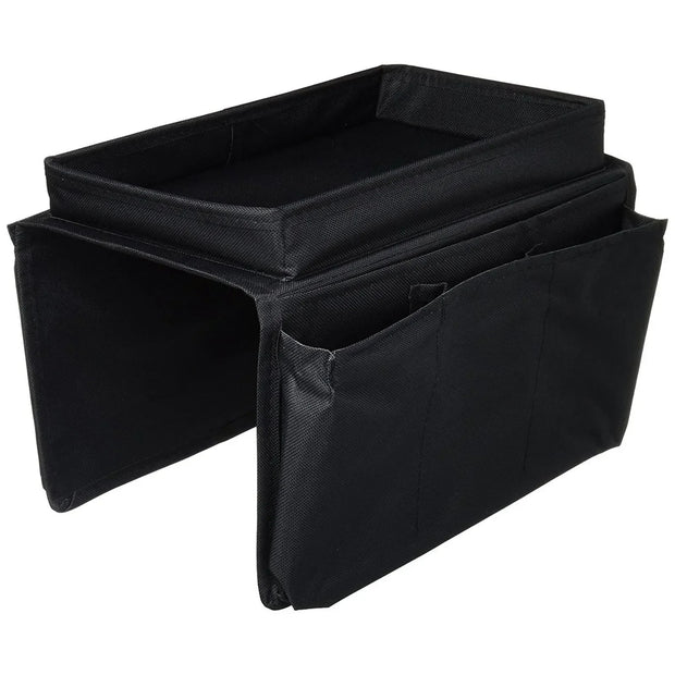 1pc multi pocket sofa armrest tray