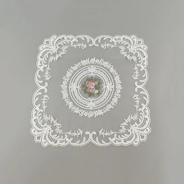 1PC Dinning Table Cover Embroidered Table Cloth