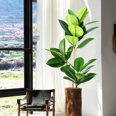 74-140cm Large Artificial Banyan Tree Tropical Fake Plants
