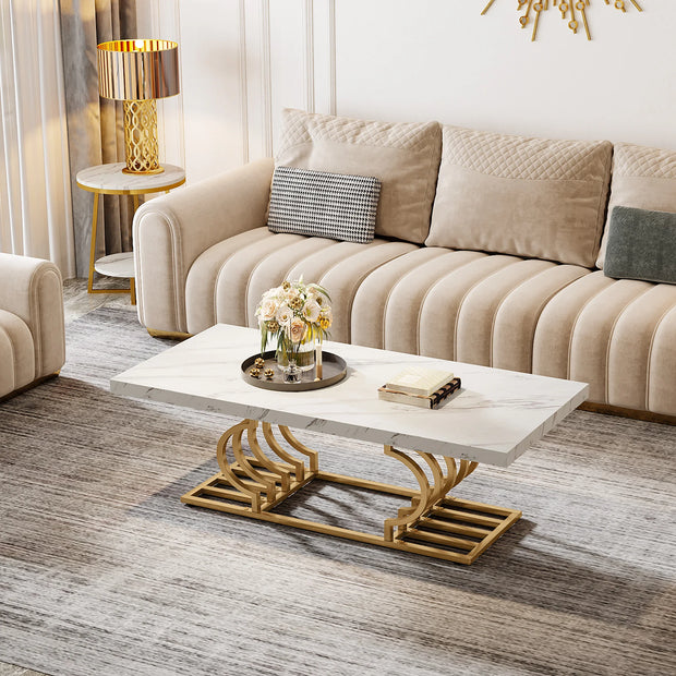 47.24-inch Modern Coffee Tables for Living Room