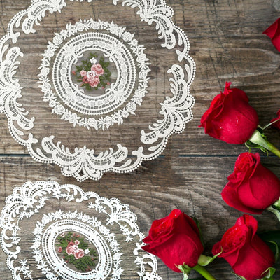 1PC Dinning Table Cover Embroidered Table Cloth