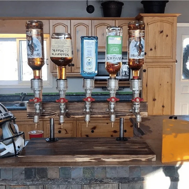 Wooden Liquor Dispenser