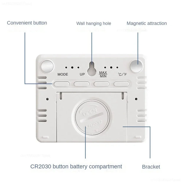 Xiaomi Multifunction Thermometer Monitor Clock