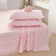High Quality Soft Home Bed Sheets Linen Queen Size Bedspread