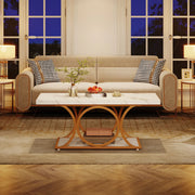 47.24-inch Modern Coffee Tables for Living Room