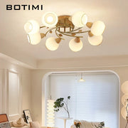 BOTIMI Home Decorative Glass Chandelier