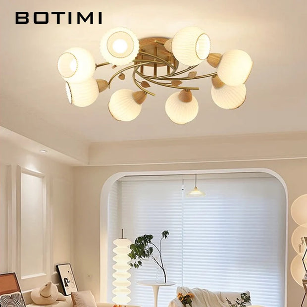 BOTIMI Home Decorative Glass Chandelier