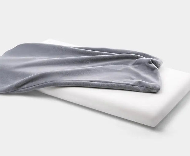 Low pillow cervical spine protection sleep aid
