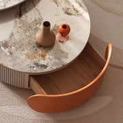 Unique Aesthetic Coffee Marble European  Tables