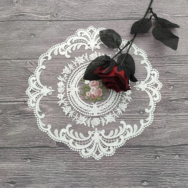 1PC Dinning Table Cover Embroidered Table Cloth