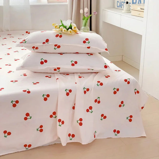High Quality Soft Home Bed Sheets Linen Queen Size Bedspread