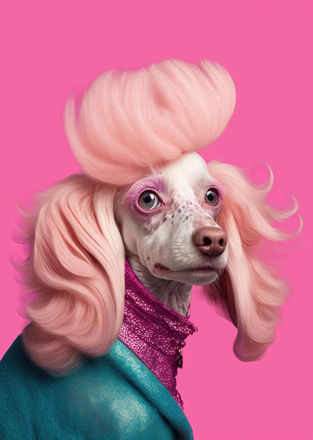 Animal's Gorgeous Cross Dressing Poster Wall Art