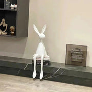 45cm Light Luxury Rabbit Sitting Posture Ornament