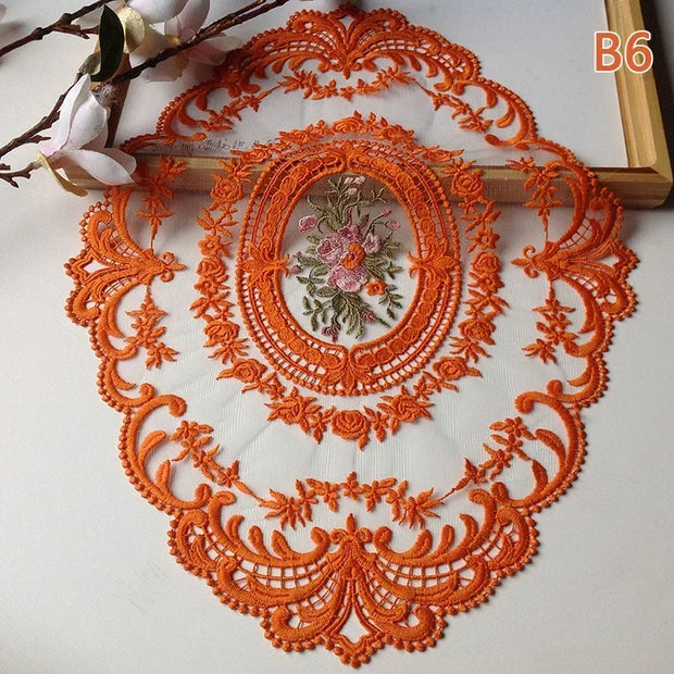1PC Dinning Table Cover Embroidered