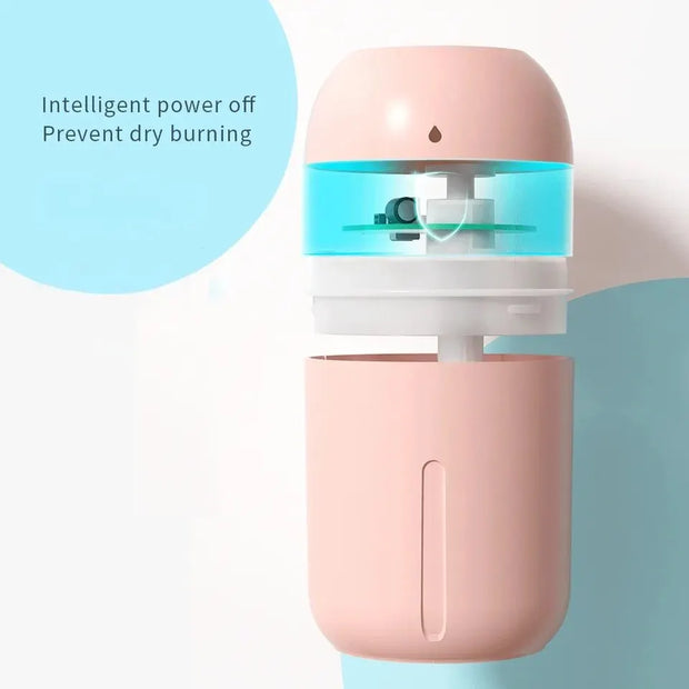 Portable Cool Mist Air Humidifier Essential Oil Aroma Diffuser