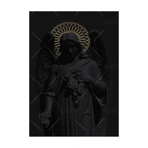 Canvas Painting Santa muerte Saint Death Wall Art