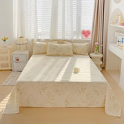 High Quality Soft Home Bed Sheets Linen Queen Size Bedspread