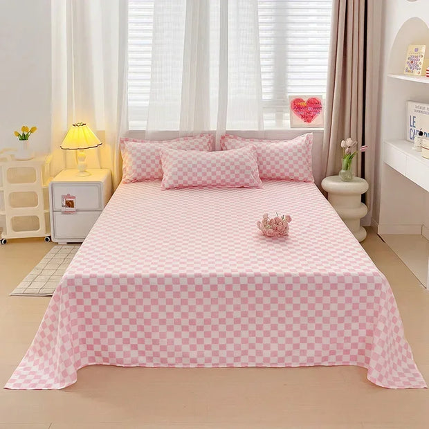 High Quality Soft Home Bed Sheets Linen Queen Size Bedspread