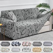 1pc Flower Printed Elastic Sofa Cover