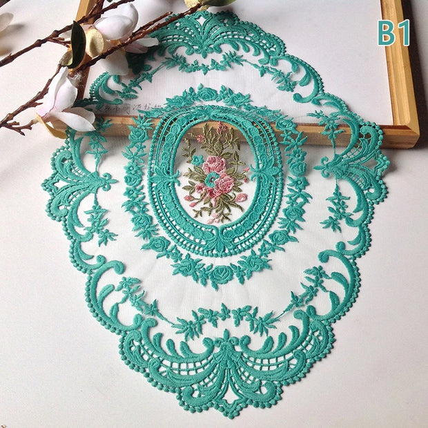1PC Dinning Table Cover Embroidered