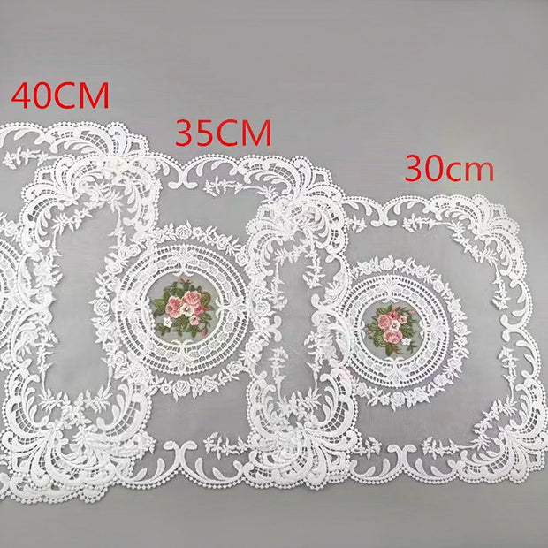 1PC Dinning Table Cover Embroidered Table Cloth