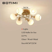 BOTIMI Home Decorative Glass Chandelier
