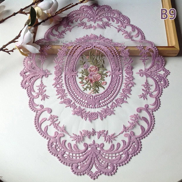 1PC Dinning Table Cover Embroidered