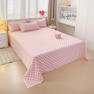 High Quality Soft Home Bed Sheets Linen Queen Size Bedspread