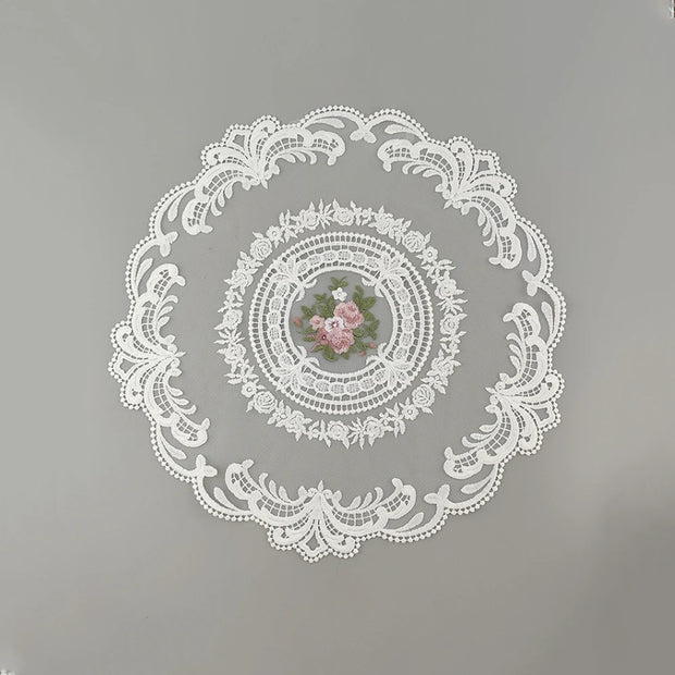 1PC Dinning Table Cover Embroidered Table Cloth