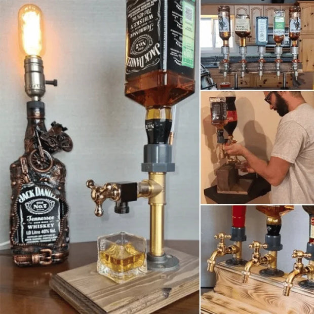 Wooden Liquor Dispenser