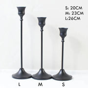 3Pcs/Set European style Metal Candle Holders