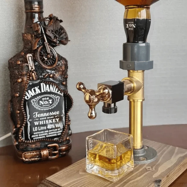 Wooden Liquor Dispenser