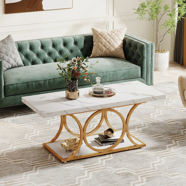 47.24-inch Modern Coffee Tables for Living Room
