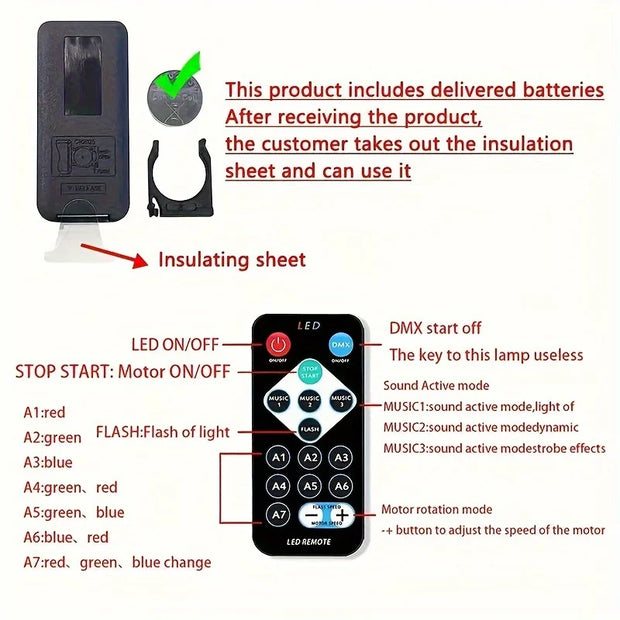 LED Starry Galaxy Projector Light