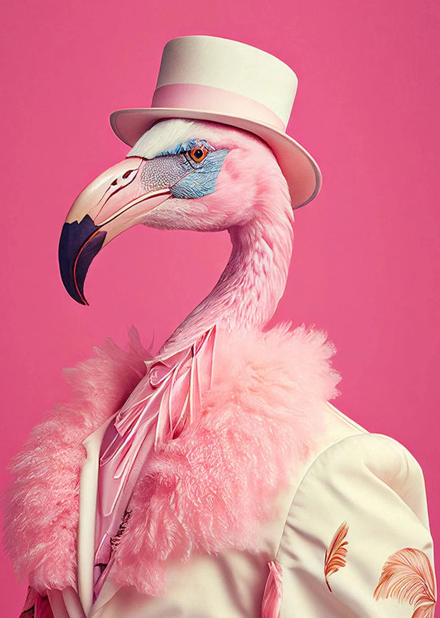 Animal's Gorgeous Cross Dressing Poster Wall Art