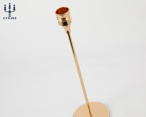 3Pcs/Set European style Metal Candle Holders