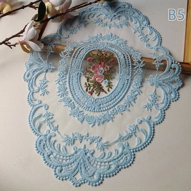 1PC Dinning Table Cover Embroidered