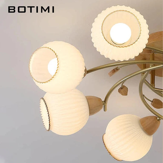 BOTIMI Home Decorative Glass Chandelier