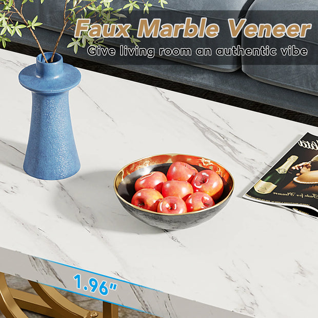 47.24-inch Modern Coffee Tables for Living Room