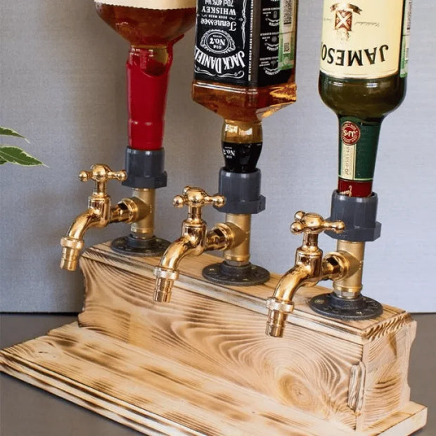 Wooden Liquor Dispenser