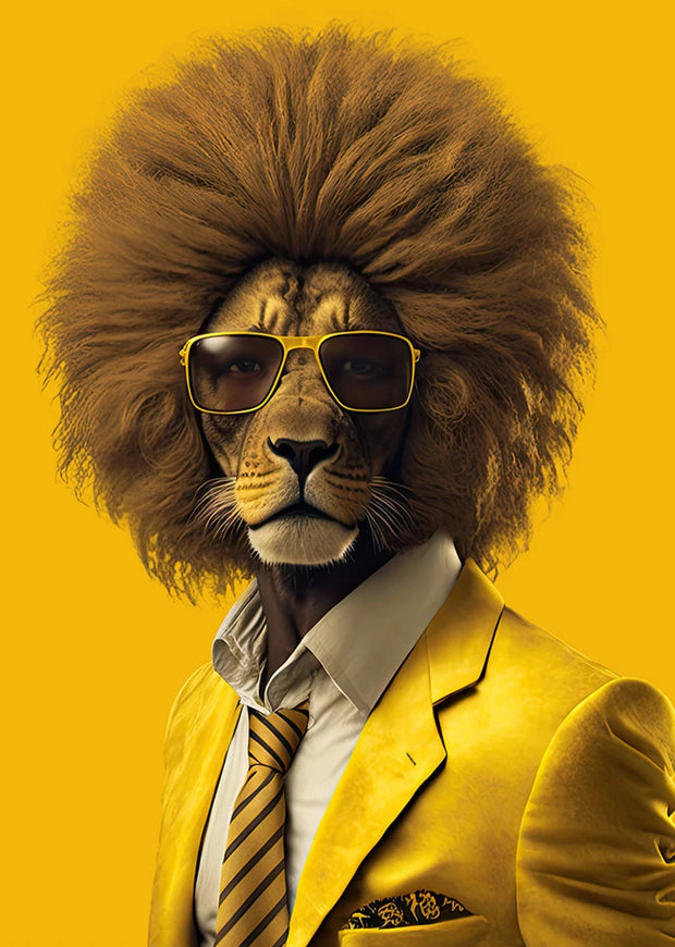Animal's Gorgeous Cross Dressing Poster Wall Art