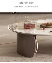 Unique Aesthetic Coffee Marble European  Tables