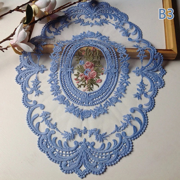 1PC Dinning Table Cover Embroidered