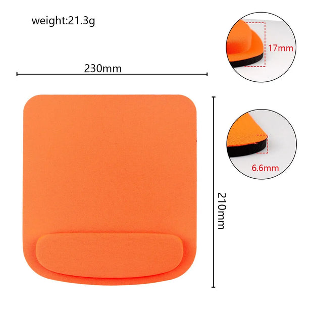 Colorful Wrist Mouse Pad