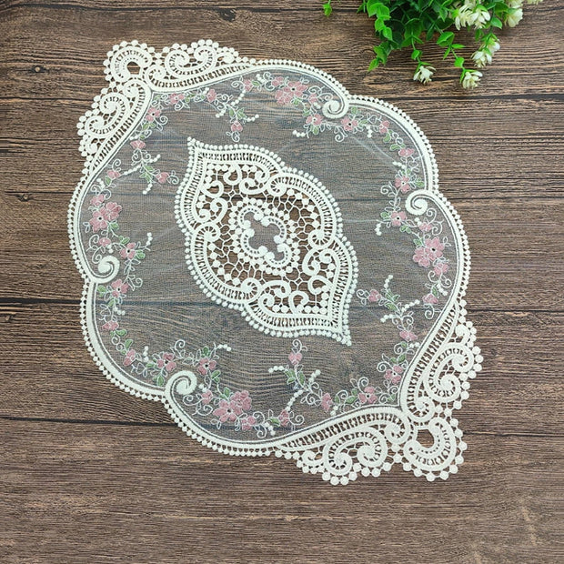 1PC Dinning Table Cover Embroidered Table Cloth