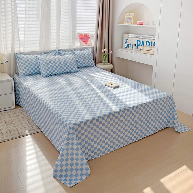 High Quality Soft Home Bed Sheets Linen Queen Size Bedspread