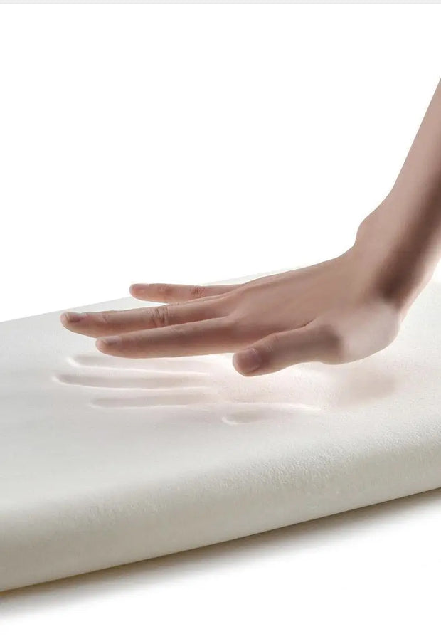 Low pillow cervical spine protection sleep aid